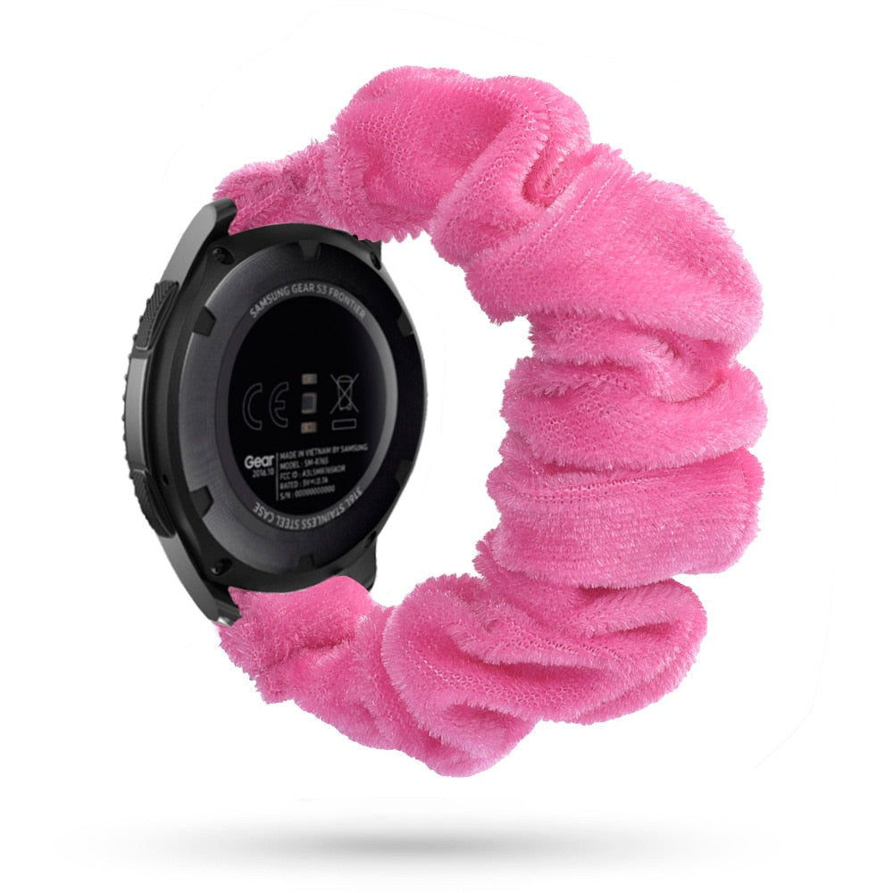 Scrunchie strap for Samsung Galaxy, Huawei, and Amazfit Watch - Wristwatchstraps.co