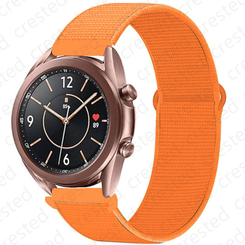 Nylon Loop Strap for Samsung Smart Watch Gear S3 Frontier Galaxy - Wristwatchstraps.co