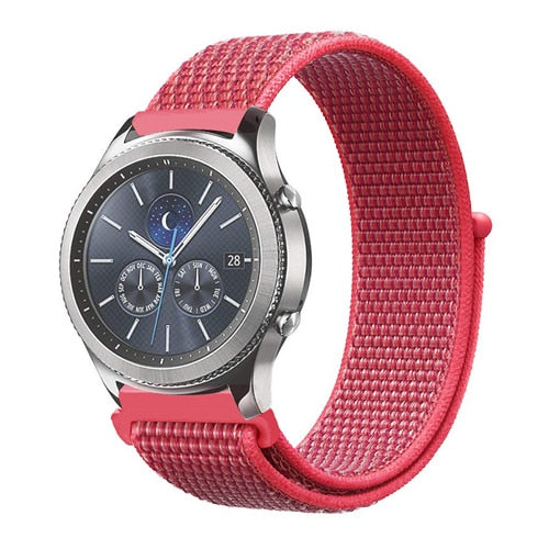Nylon Loop Strap for Samsung Smart Watch Gear S3 Frontier Galaxy - Wristwatchstraps.co