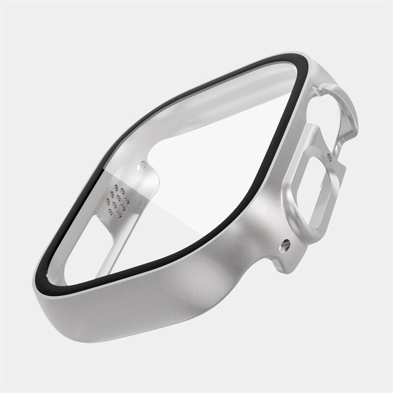 Tempered Glass Case Cover For Apple Watch Ultra 49mm - Wristwatchstraps.co