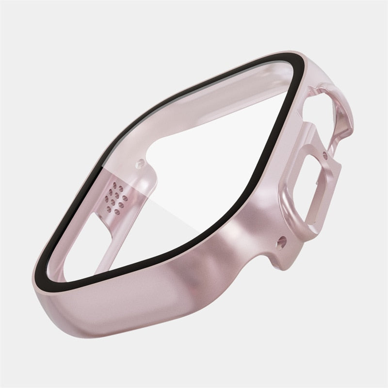 Tempered Glass Case Cover For Apple Watch Ultra 49mm - Wristwatchstraps.co