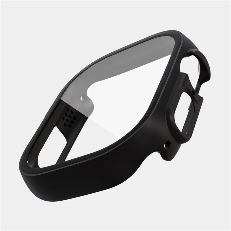 Tempered Glass Case Cover For Apple Watch Ultra 49mm - Wristwatchstraps.co
