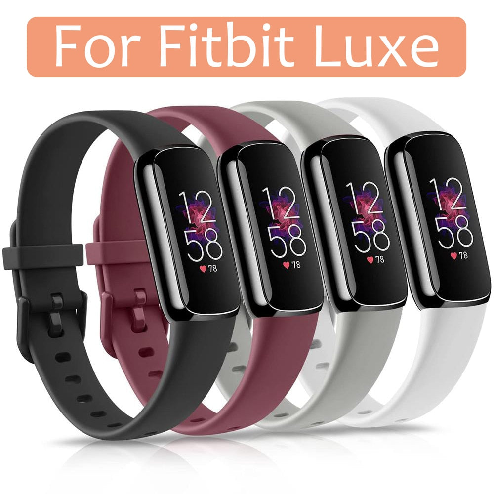 Silicone Sport Band For Fitbit Luxe - Wristwatchstraps.co