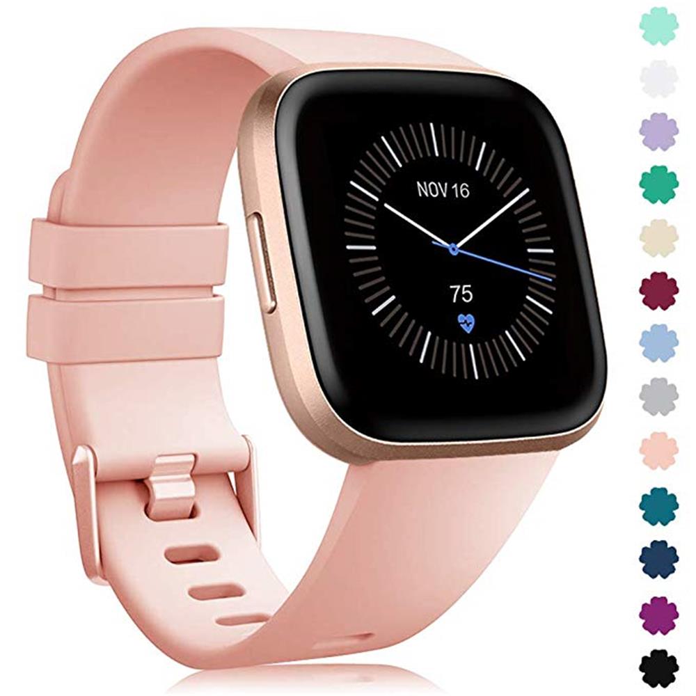 Silicone Strap with Buckle for Fitbit Versa2/Versa/Lite - Wristwatchstraps.co