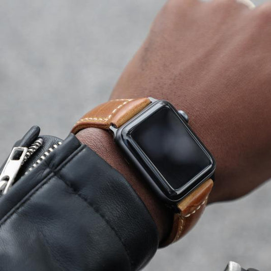 what are Apple mens watch bands made of?