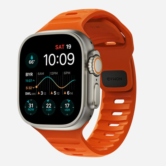 Sporty Silicone Strap for Apple Watch Band