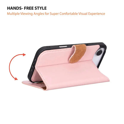 iPhone 17 Air Leather Wallet Case Detachable RFID MagSafe – Magic Series Mizuri Leather