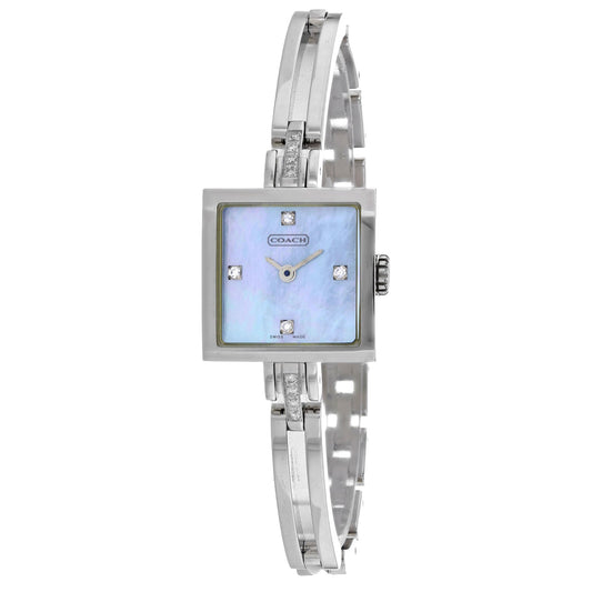 Coach Women's Mother of Pearl Quartz Bids.com