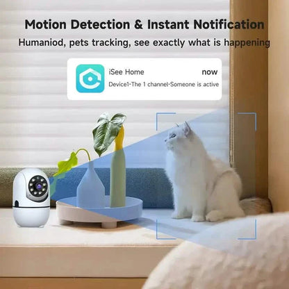2-Pack: Wireless Security Cameras – 355° Rotation, Night Vision, Motion Detection, Two-Way Audio DailySale