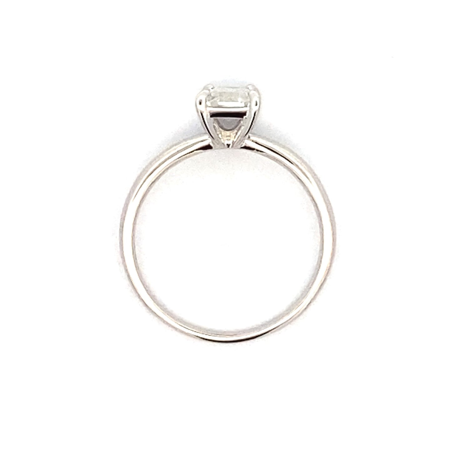 Natural .98ct Moissanite  Sterling Silver Bids.com