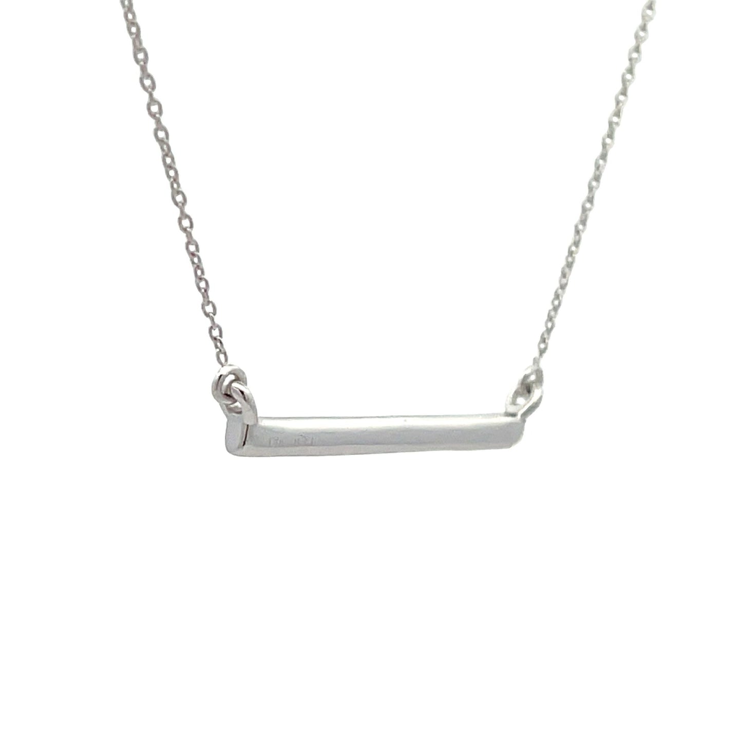 Natural .05ct Diamond Fashion Pendants 14KT White Gold Bids.com