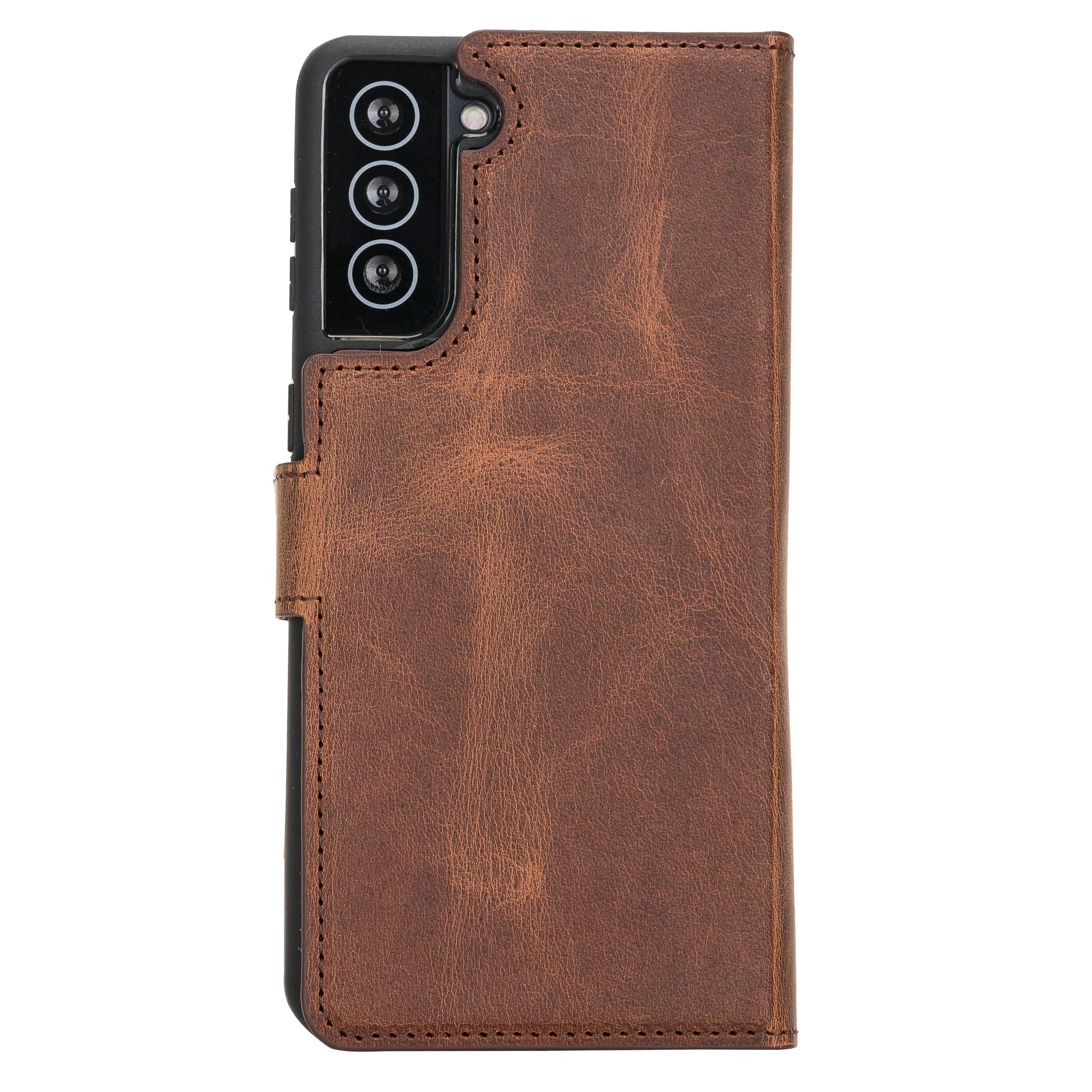 Samsung Galaxy S21 Plus Leather Wallet Case Detachable RFID – Santa Mizuri Leather