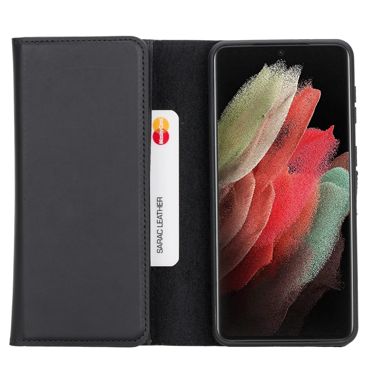 Samsung Galaxy S21 Plus Leather Wallet Case Detachable RFID – Santa Mizuri Leather