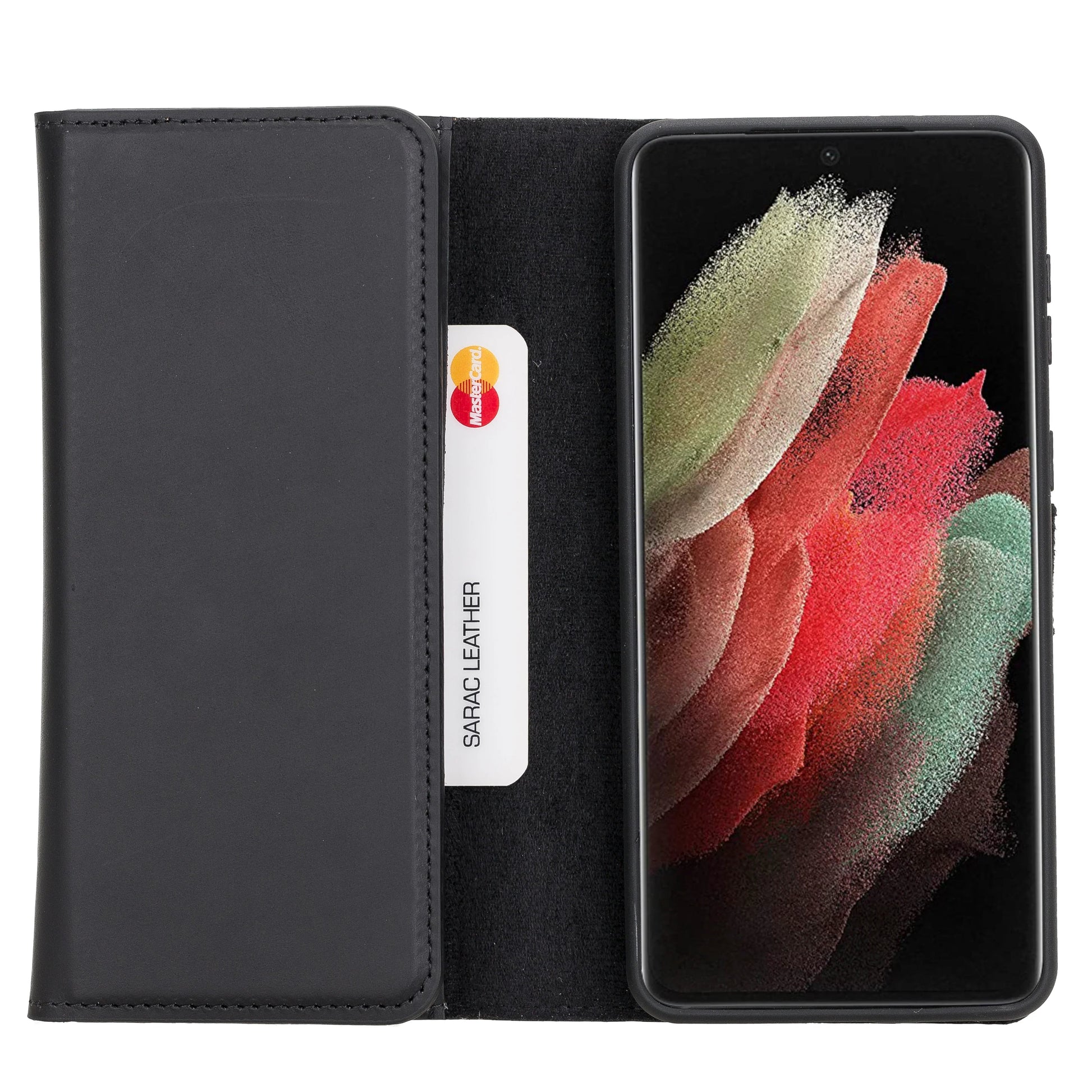 Samsung Galaxy S21 Plus Leather Wallet Case Detachable RFID – Santa Mizuri Leather
