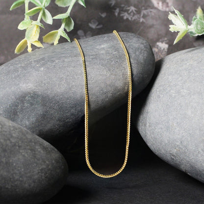 14k Yellow Gold Franco Chain 0.9mm Bids.com
