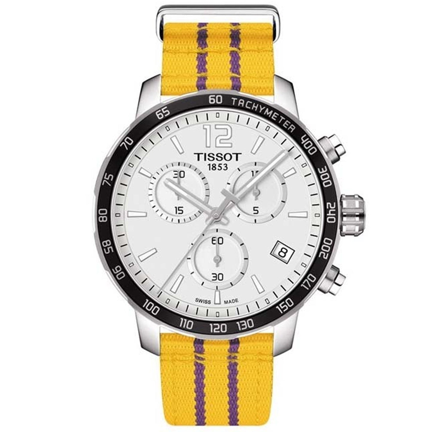 Tissot Men's Quickster LA Lakers NBA Special Edition Bids.com