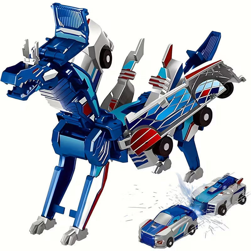 Car & Transforming Dinosaur Toy – Crash-Proof Manual DailySale