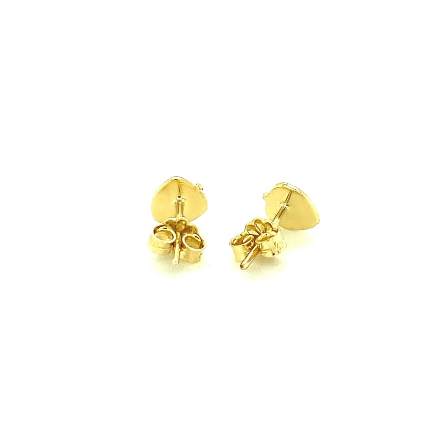 14k Yellow Gold Enameled Strawberry Childrens Earrings Bids.com
