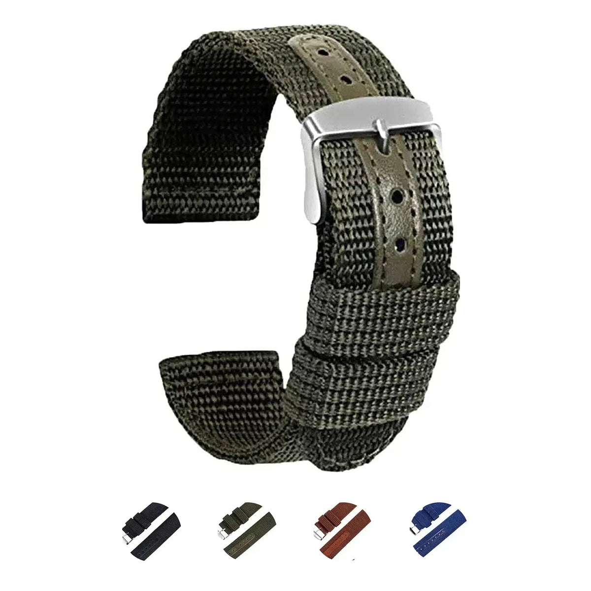 Suunto Race, Vertical & 9 Peak Textured Nylon Band with Center Panel BandsCo Straps