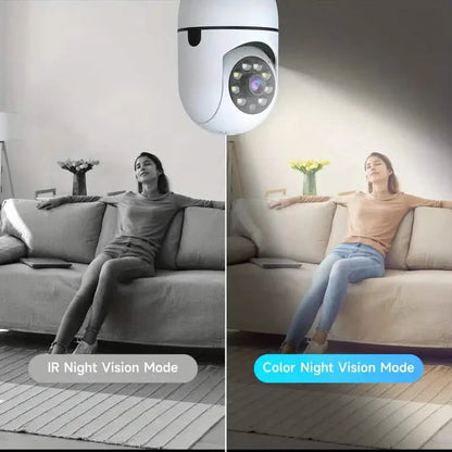 2-Pack: Wireless Security Cameras – 355° Rotation, Night Vision, Motion Detection, Two-Way Audio DailySale