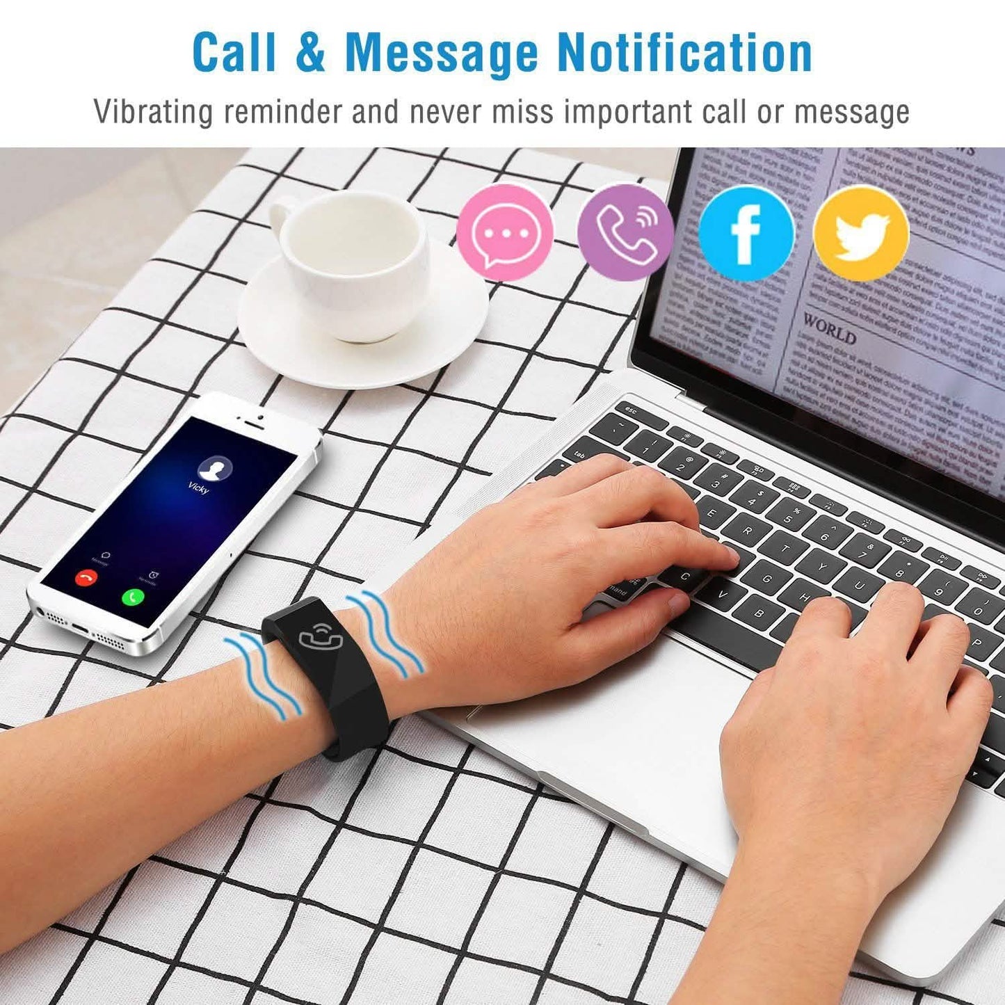 0.96-Inch Fitness Activity Tracker DailySale