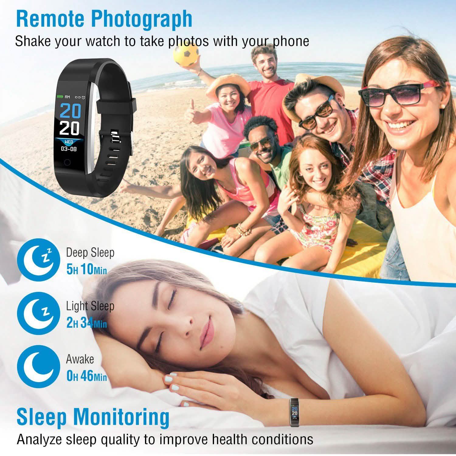 0.96-Inch Fitness Activity Tracker DailySale