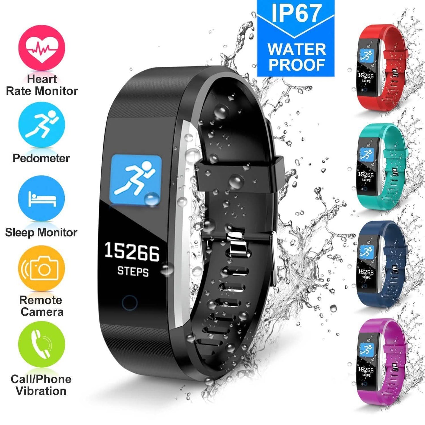 0.96-Inch Fitness Activity Tracker DailySale