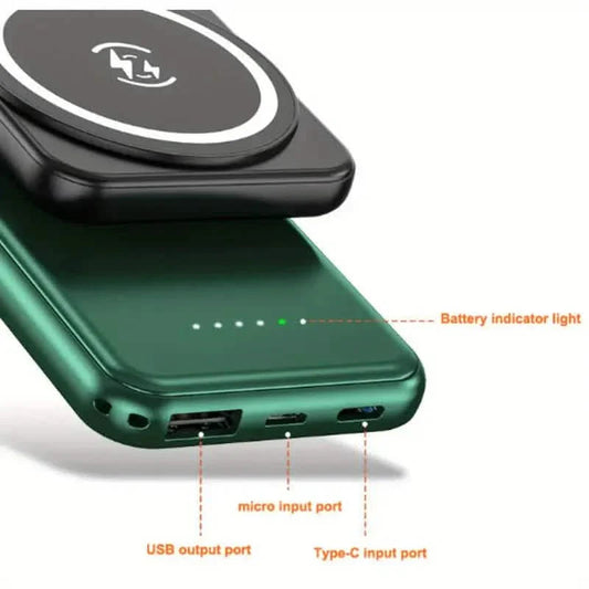 Ultra-Thin 10000mAh Magnetic Power Bank with 20W Fast Charging DailySale
