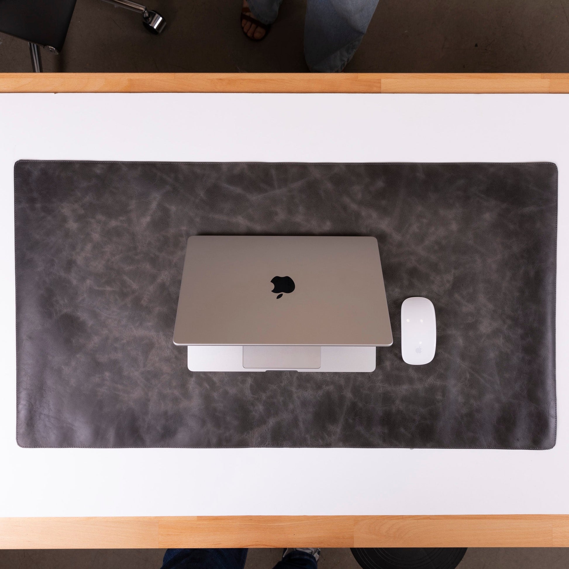 Natural Leather Desk Mat (91 cm x 48 cm) Mizuri Leather