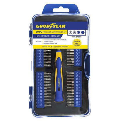 50-Piece Set: Goodyear Precision Screwdriver DailySale