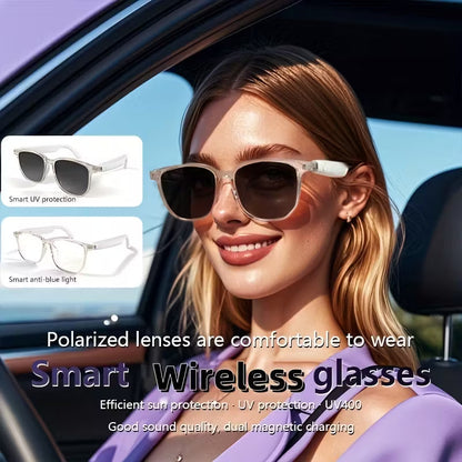 2025 Wireless Smart Glasses – Auto-Dimming, Touch Control, Hands-Free Audio DailySale