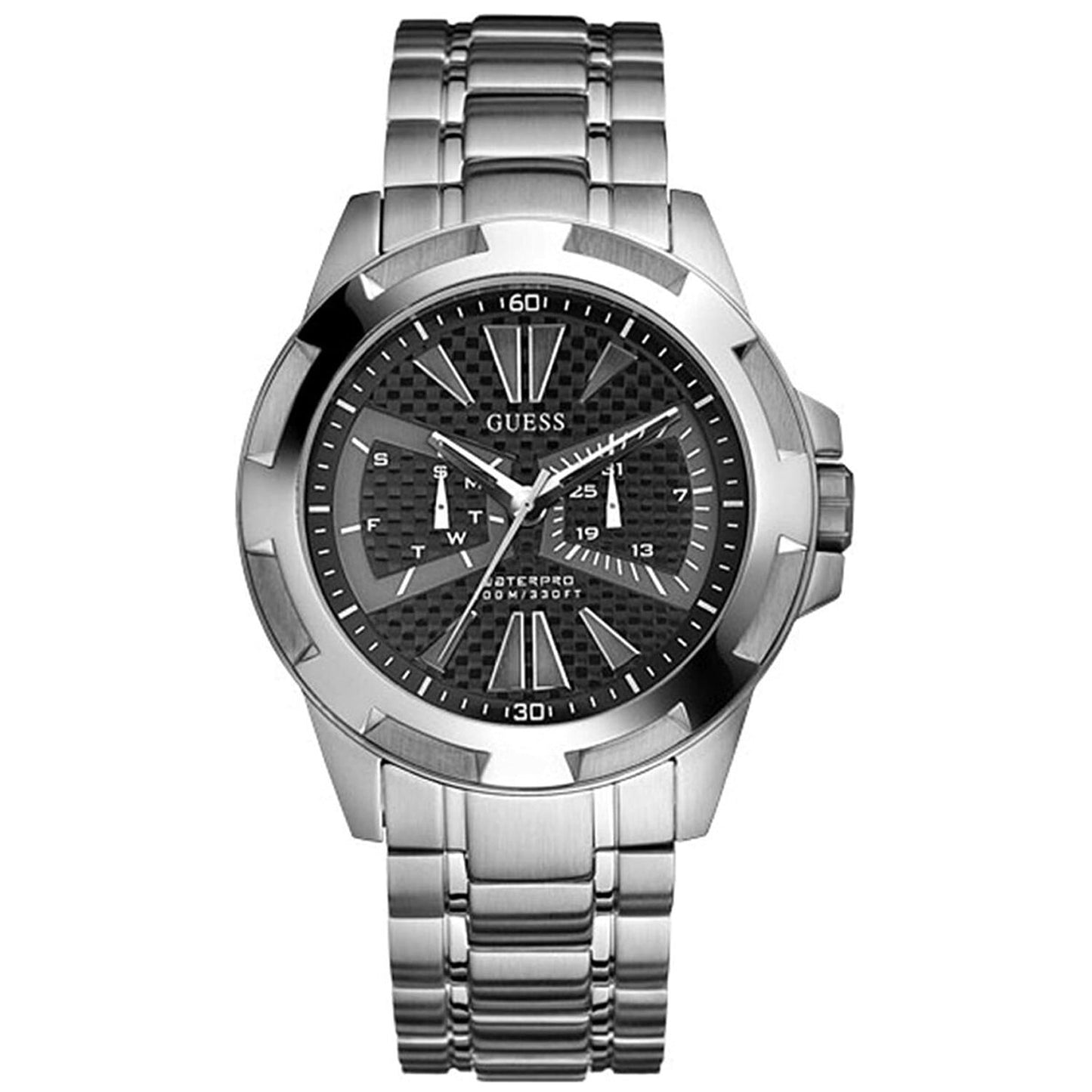Guess Men's Multi-Function Black Dial Bids.com