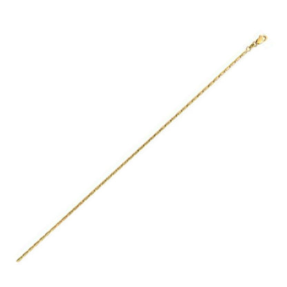 14k Yellow Gold Lumina Pendant Chain (2.11 mm) Bids.com