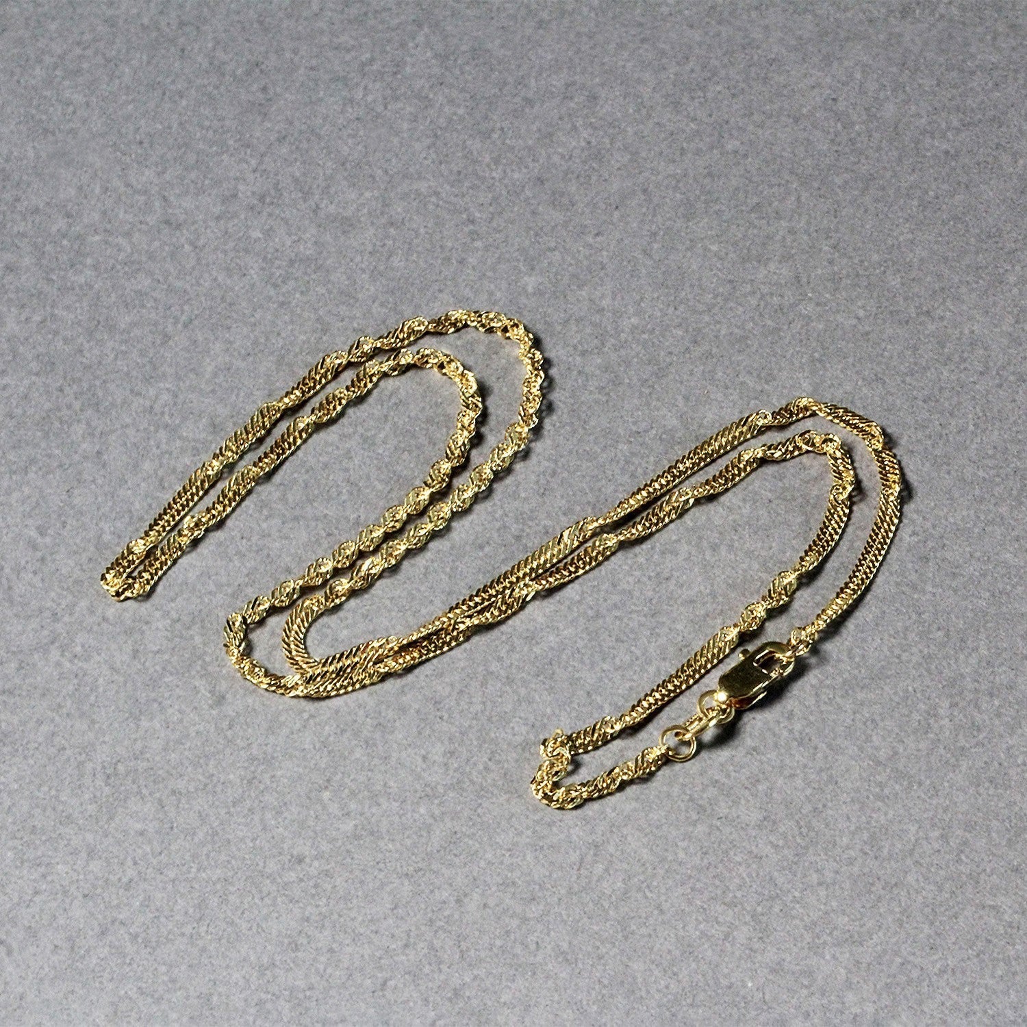 14k Yellow Gold Singapore Chain 1.7mm Bids.com
