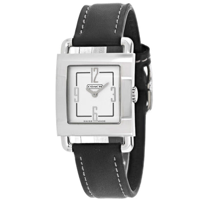 Coach Women's Silver Stainless Steel White Dial Bids.com