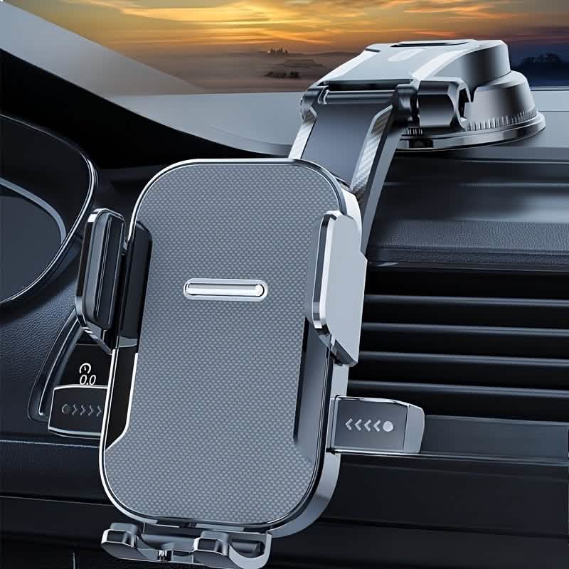 Adjustable Car Phone Holder – Suction Cup Dashboard Mount, Anti-Slip Grip, iPhone & Android DailySale