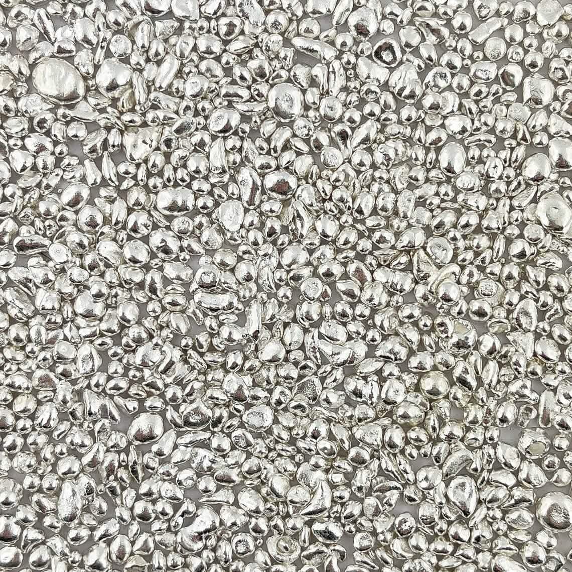 1 oz Troy Ounces Silver Poured Shot .999+ Fine Silver DailySale