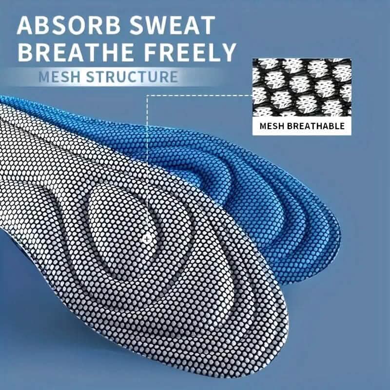 Pair of 5D Memory Foam Breathable Insoles DailySale