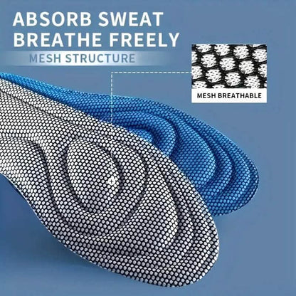 Pair of 5D Memory Foam Breathable Insoles DailySale