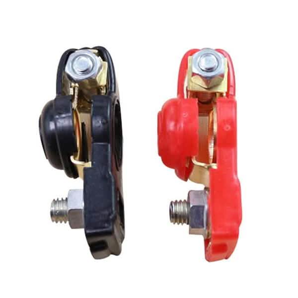 1-Pair: Adjustable Battery Terminal Clamp Clips DailySale