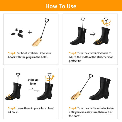 1-Pair: Adjustable Boot Stretcher DailySale