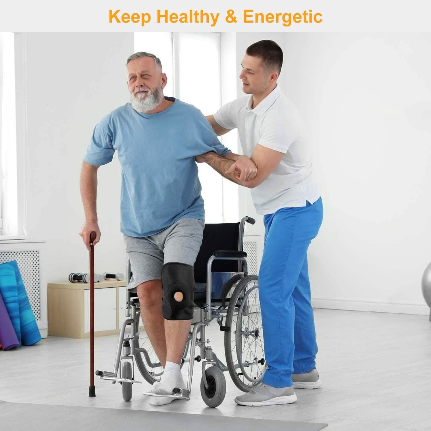 1-Pair: Adjustable Knee Support Compression DailySale