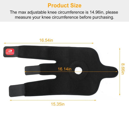 1-Pair: Adjustable Knee Support Compression DailySale