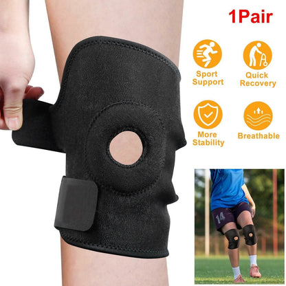 1-Pair: Adjustable Knee Support Compression DailySale