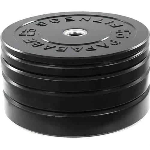 1-Pair: Bumper Plates 2-Inch Bumpers Olympic Weight Plate DailySale