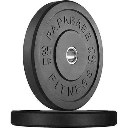 1-Pair: Bumper Plates 2-Inch Bumpers Olympic Weight Plate DailySale