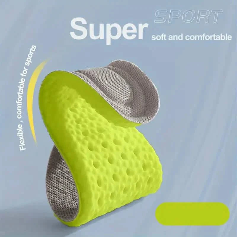 Super Absorbent and Sweat Wicking Shoe Insoles - Dirt Resistant and Machine Washable DailySale