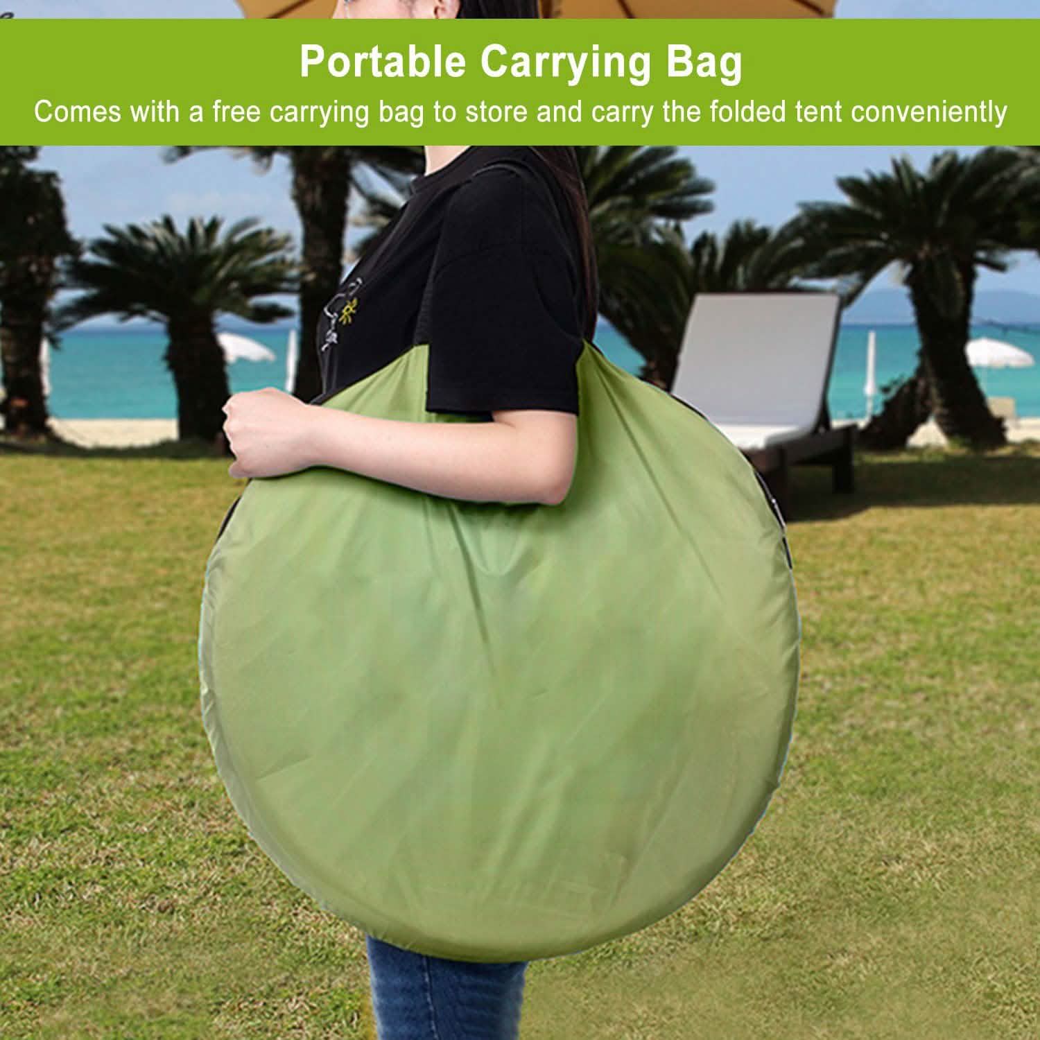 Outdoor Pop Up Toilet Tent DailySale