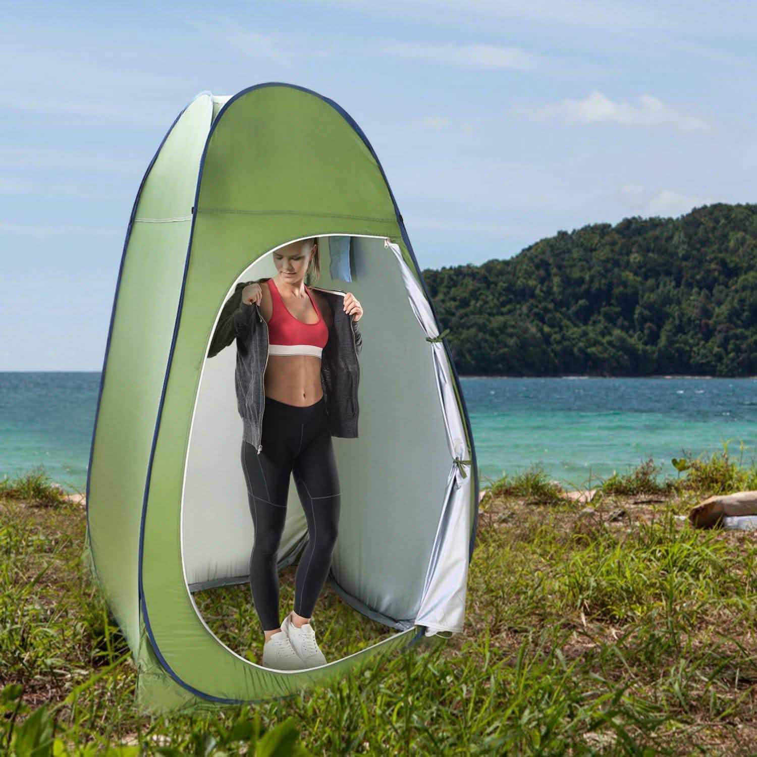 Outdoor Pop Up Toilet Tent DailySale