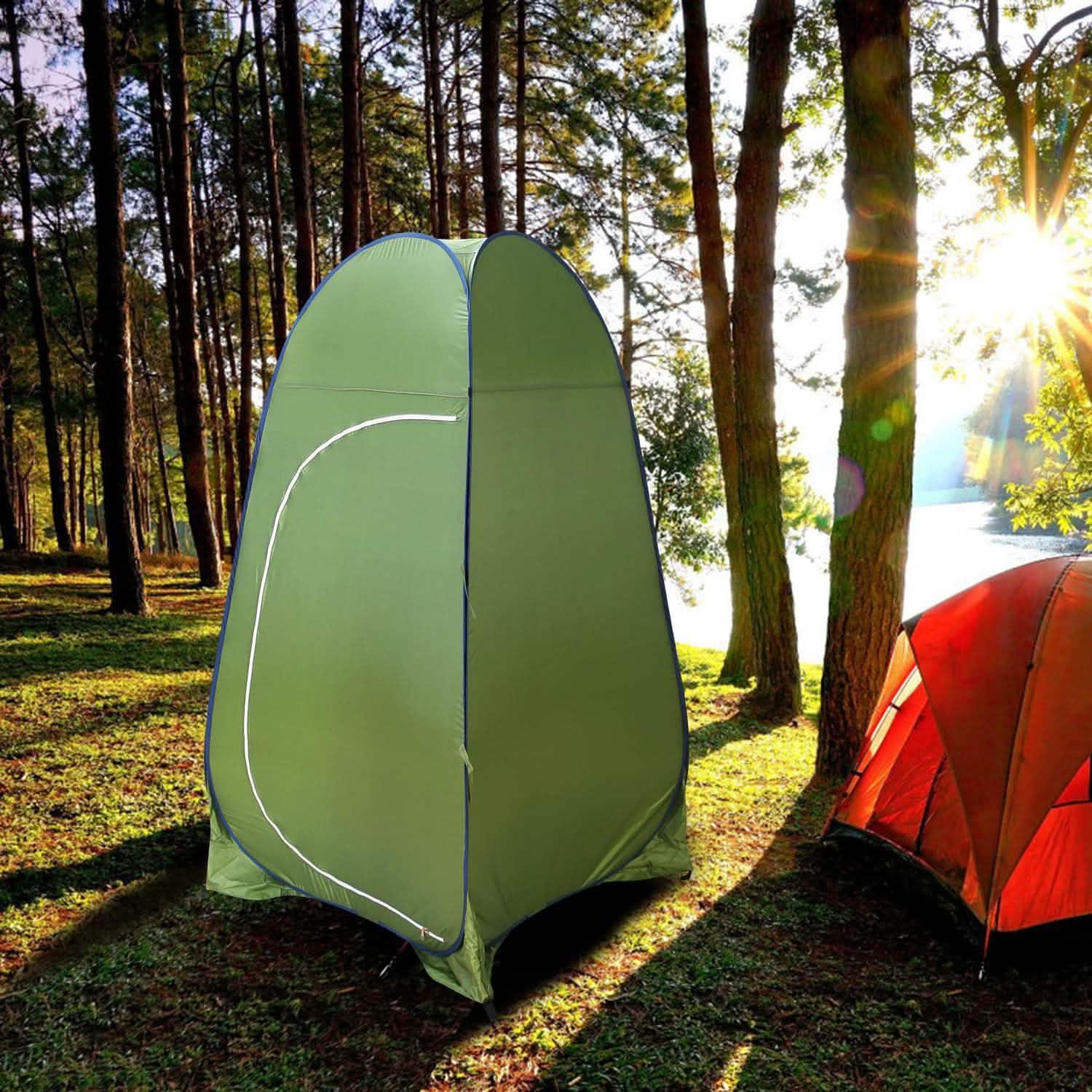 Outdoor Pop Up Toilet Tent DailySale